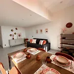 דירה Elegant Boho Chic Flat With Sea View, Few Steps From Monaco And Mc *