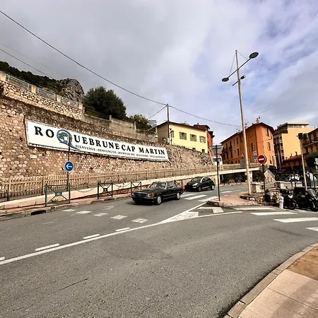 Elegant Boho Chic Flat With Sea View, Few Steps From Monaco And Mc דירה