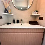 아파트 Elegant Boho Chic Flat With Sea View, Few Steps From Monaco And Mc