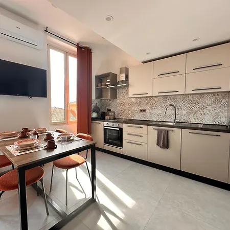 Elegant Boho Chic Flat With Sea View, Few Steps From Monaco And Mc Appartement Roquebrune-Cap-Martin