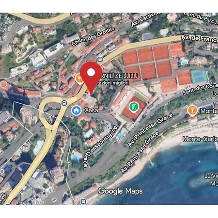 Elegant Boho Chic Flat With Sea View, Few Steps From Monaco And Mc *